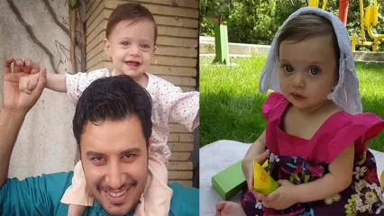 دختر بچه زیبا و چشم رنگی سریال دردسرهای عظیم یادتونه؟ دختر جواد عزتی چه قدر بزرگ و خانم شده