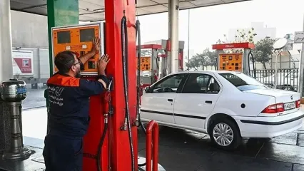 تکنولوژی یک پمپ بنزین‌ برای دزدیده نشدن کارت سوخت