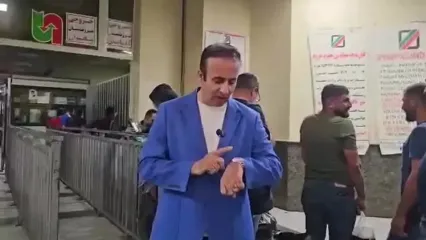 فیلم آخرین وضعیت تردد در مرز بازرگان