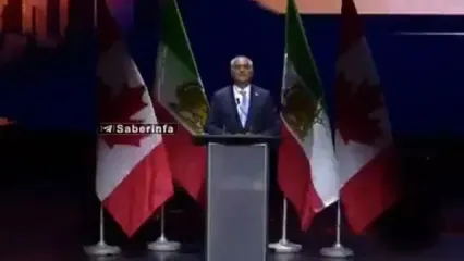 صابرین نیوز مچ رضا پهلوی را گرفت