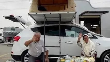 در سبزوار یک خودروی چینی تبدیل به خانه شد