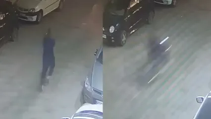 فیلم لحظه سرقت گوشی آیفون یک مرد مقابل چشم همسرش + گفتگو
