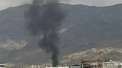 علت ستون دود در خیابان دولت مشخص شد