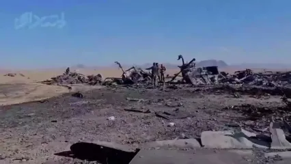 تصاویر جدید از شکست عملیات نظامی آمریکا در اصفهان