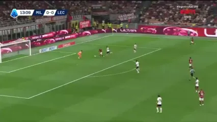 ویدیو: گل اول میلان به لچه توسط پولیشیچ