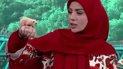 پارتی سنگین مبینا نصیری برای حضور در تلویزیون!