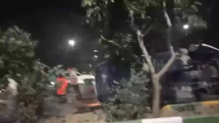 حمله یک خودرو به تجمعات در مشهد