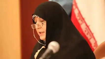 روضه‌خوانی فرزند آیت‌الله مجتبی خامنه‌ای برای مادرش