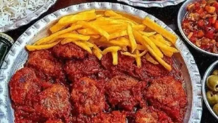 شامی ترش گیلانی با عطر چوچاق و طعم رب انار