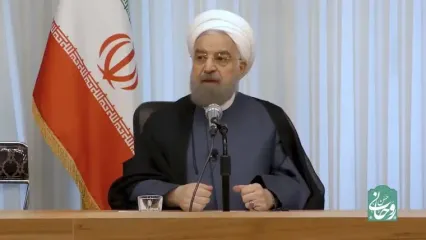 حسن روحانی: حاضر به مشورت با مردم نیستیم / اگر مردم قبول کردند برویم ۲۰ سال دیگر بجنگیم