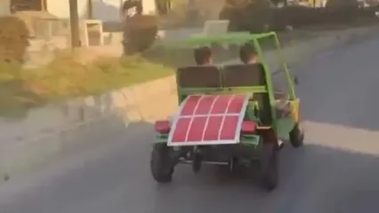 ساخت ماشین دست‌ساز توسط دو نوجوان فردیسی