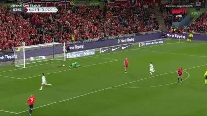 ویدیو: گل دوم پرتغال به نروژ توسط راموس