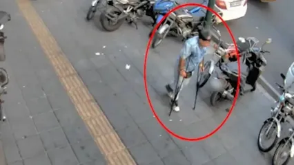 فیلم دزد عصابه‌دست در گلوبندک تهران/ 3 دقیقه بازی با موتور و یک سرقت عجیب!