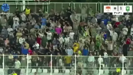 گل اول خیبر به فولاد با ضربه عیسی مرادی