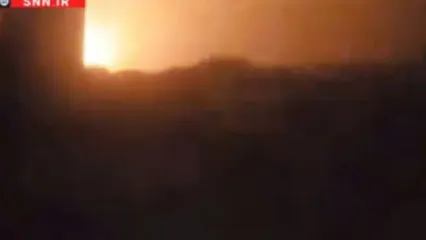 لحظه آغاز حمله آمریکا به بندر کوهستک سیریک