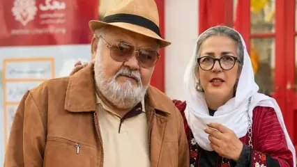 نگاهی به خلاقیت قناد در طراحی کیک تولد جشن تولد 65 سالگی اکبر عبدی / بازیگرانی که حضور داشتند و آذری رقصیدند