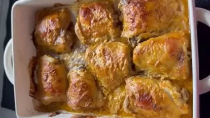 مرغ یونانی؛ ترد، آبدار و فوق‌العاده خوش‌طعم!