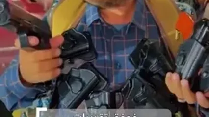 اسلحه فروشی در خیابان‌های صنعا
