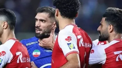 تصویر ناخن‌‌های بلند کنعانی در صحنه درگیری با آقاسی
