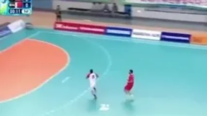 حرکت ناجوانمردانه هندبال بحرین علیه ایران