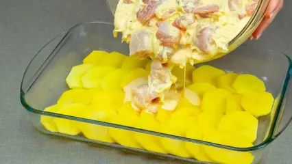 طرز تهیه یک غذای خوشمزه با سینه مرغ و سیب زمینی