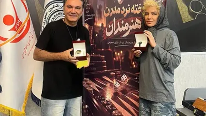 شراره رخام قهرمان مسابقات تخته نرد شد!