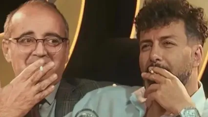 مجید واشقانی وسط برنامه سیگار بهمن کشید!