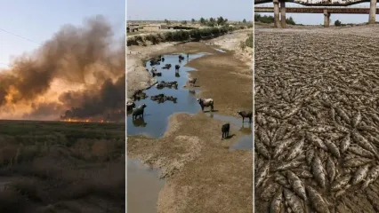 خوزستان روی نفت خوابیده، مردمش دنبال هوای پاک و امکانات اولیه!