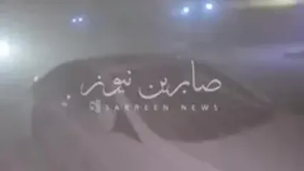 تصاویری از طوفان ناگهانی در کربلا