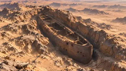 فیلم شگفت انگیز / کشتی نوح واقعیت داشت ؟!
