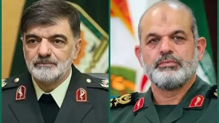 تصویر دیدار فرمانده کل سپاه با سردار رادان