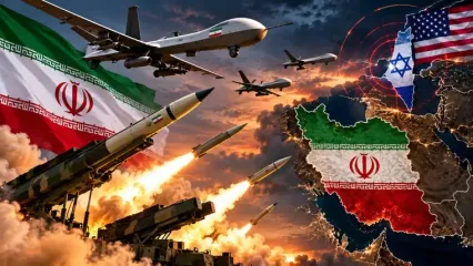 فیلم پیش بینی نگران کننده حمزه صفوی پسر سرلشگر صفوی از حمله آمریکا و اسرائیل به ایران در آبان ماه