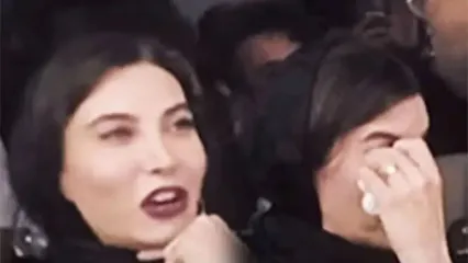 اشک‌های فریبا نادری با شنیدن آهنگ «داد از جدایی»