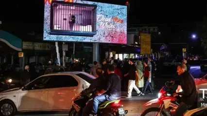 ویدیوی رویترز از میدان تجریش جلب توجه کرد
