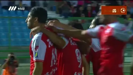گل دوم پرسپولیس به صنعت نفت توسط علیپور
