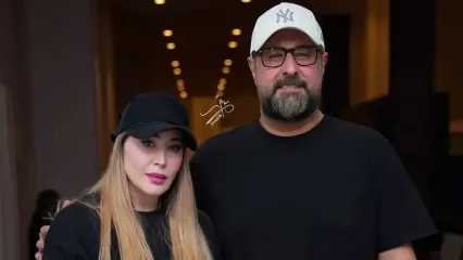 فیلم و عکس/ استایل مونوکروم محمد علیزاده و همسرش سارا منجزی پور / حضور غافلگیرانه این زوج پس از مدت ها