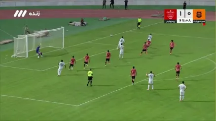 پنالتی علی علیپور از دست رفت؛ فرصت طلایی پرسپولیس سوخت