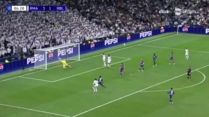 ویدیو: گل چهارم رئال مادرید به لایپزیش توسط دیومانده