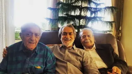 مکالمه دلنشین عزت‌الله انتظامی و محمدعلی کشاورز