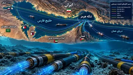 در صورت قطعی کابلهای اینترنت در تنگه هرمز، اینترنت ایران هم قطع خواهد شد؟