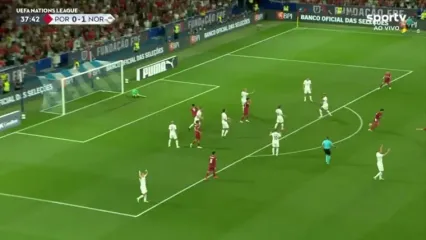 ویدیو: گل اول پرتغال به نروژ توسط ژوآئو کانسلو