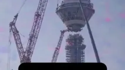 مراحل ساخت برج میلادِ تهران به روایت هوش مصنوعی!