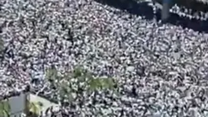 خروش مردم آرژانتین برای خداحافظی با مسی