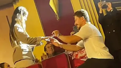 خواستگاری در کنسرت مسعود صادقلو در رشت