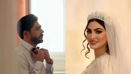 فیلم رقص آذری مریم مومن در جشن عروسی‌اش / رقاص های مرد دورش کردند